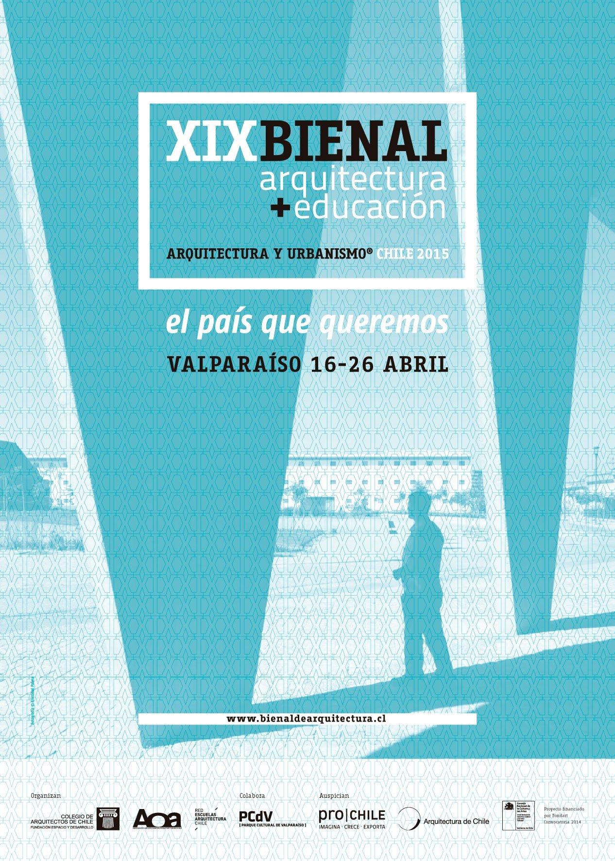 Afiche XIX Bienal de Arquitectura