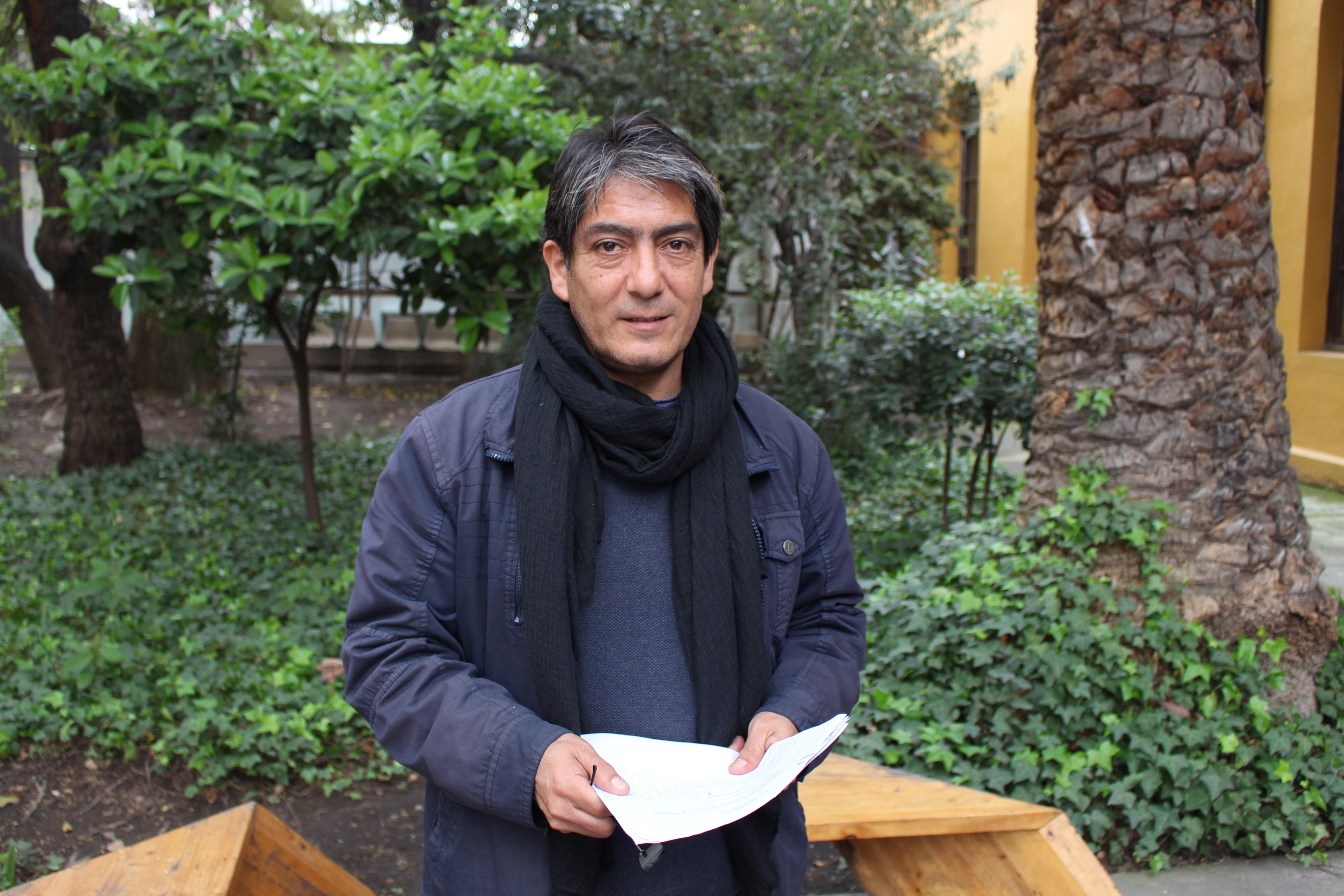 Vólker Gutiérrez, coordinador de Proyectos Estudiantiles FAU.