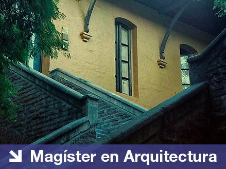 Magíster en Arquitectura.