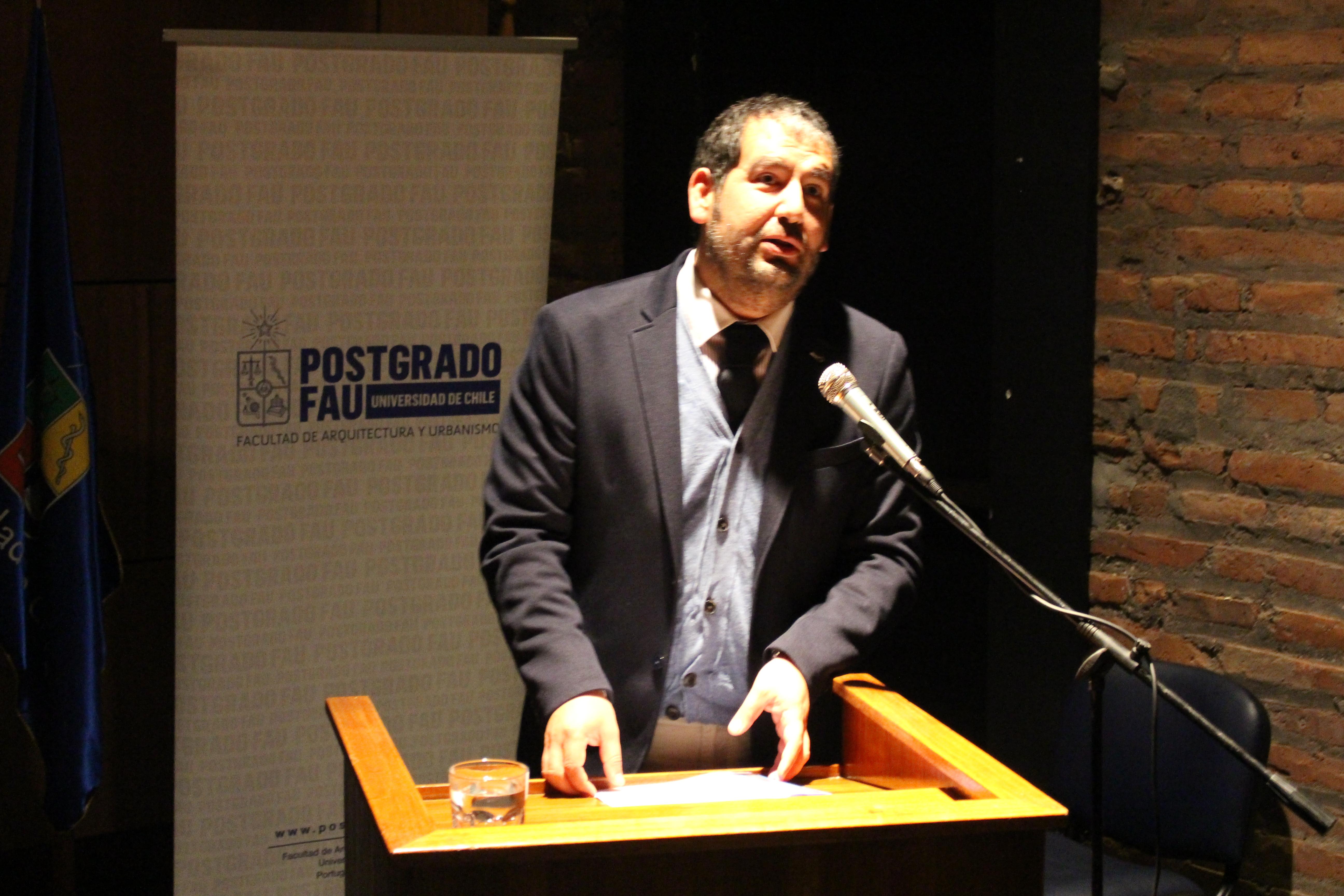 César Rodríguez, Director de la Secretaría Comunal de Planificación de la Municipalidad de Santiago.