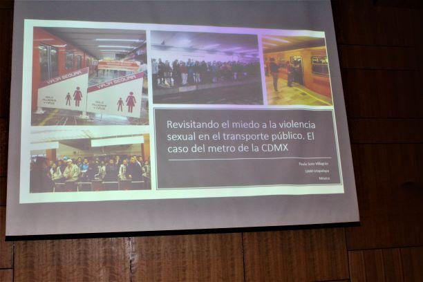 La experta dio a conocer resultados de la investigación sobre violencia sexual hacia las mujeres en la red de metro en la Ciudad de México.