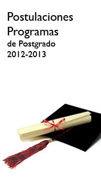 Postulaciones abiertas 2012-2013