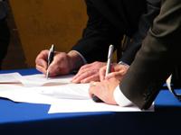 Firma del convenio marco de colaboración