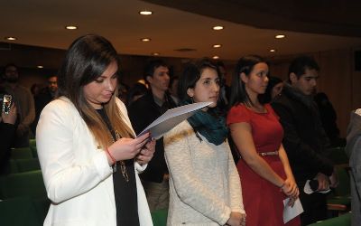 Con emotiva ceremonia se graduaron los estudiantes de Posgrado FAU.