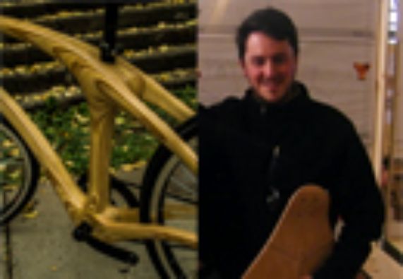 Skate y bicicleta de madera: ideas desde la FAU para el transporte sustentable